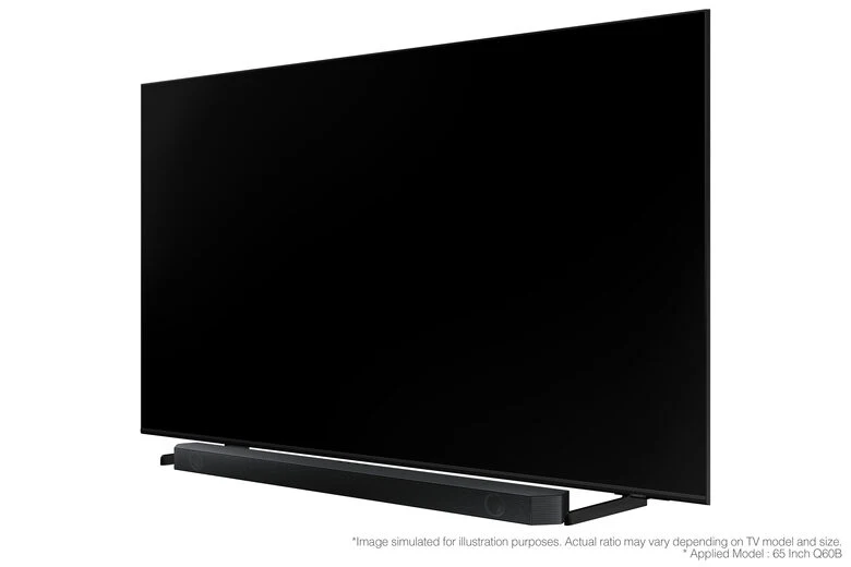 Samsung Soundbar HW-Q600B/ZF con subwoofer 3.1.2 canali 360W, suono immersivo e ottimizzato, effetto cinema surround, gaming mode
