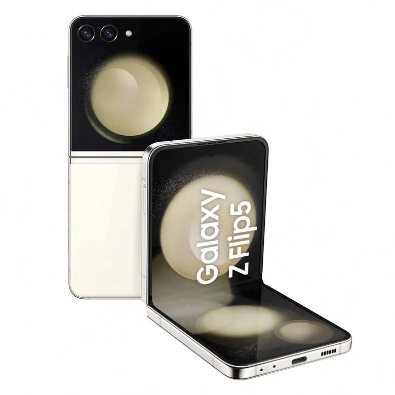 Samsung Galaxy Z Flip5 RAM 8GB Display 3,4" Super AMOLED/6,7" Dynamic AMOLED 2X Cream 256GB