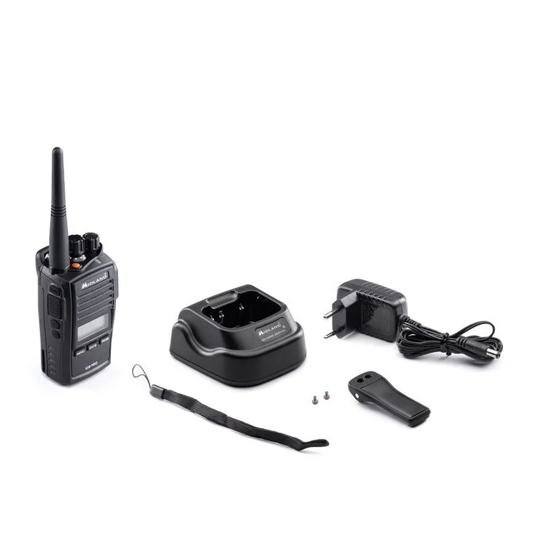 Midland G18 Pro ricetrasmittente 99 canali 446.00625 - 446.19375 MHz Nero