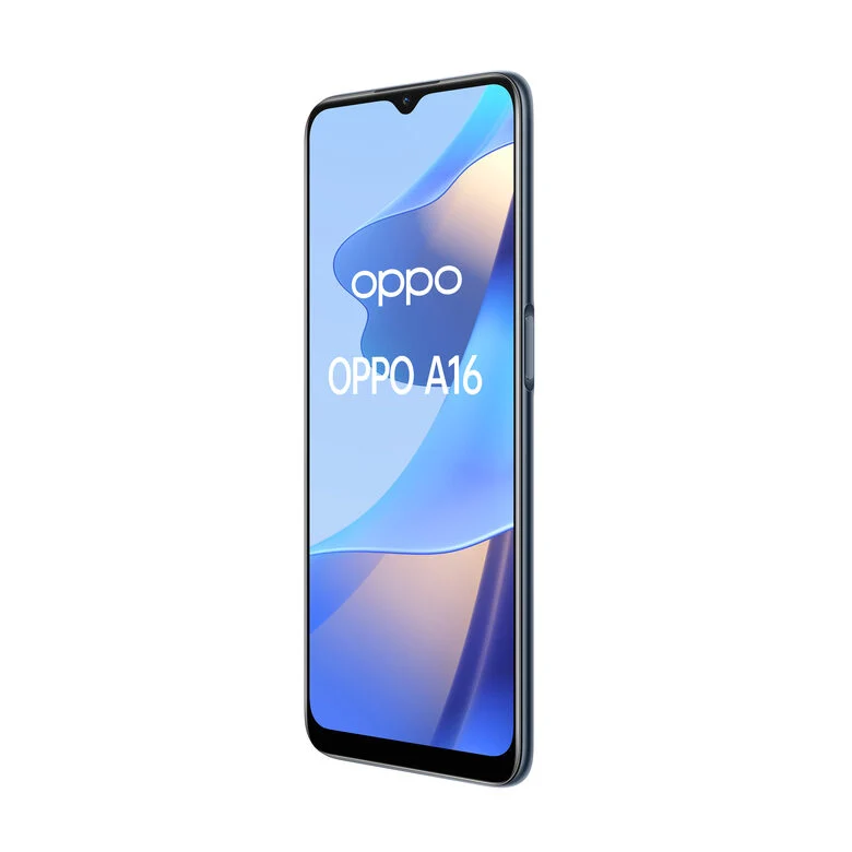 OPPO A16 Smartphone, AI Triple Camera 13+2+2 MP, 6.52” 60HZ Display, 5000mAh, SuperVOOC + Power Saving, RAM 3GB + ROM 32GB expandable, ColorOS11.1, IPX4, [Versione Italiana], Crystal Black