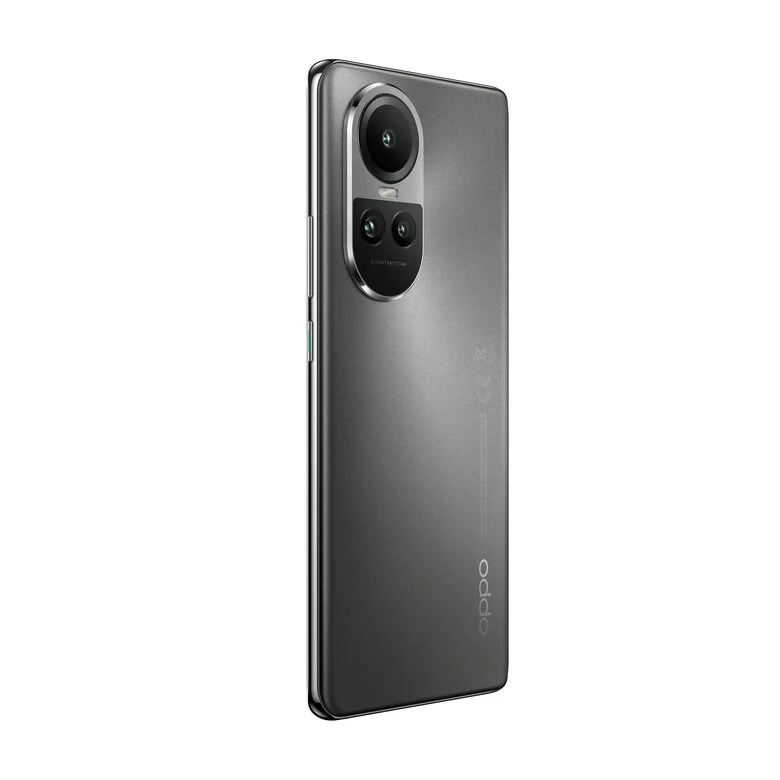 OPPO Reno Smartphone 5G, AI Tripla fotocamera 64+32+8MP, Selfie 32MP, Display 6.7" 120HZ AMOLED, 5000 mAh, RAM 8GB (Esp. fino 16GB) + ROM 256GB, [Versione Italia], Colore Silvery Grey