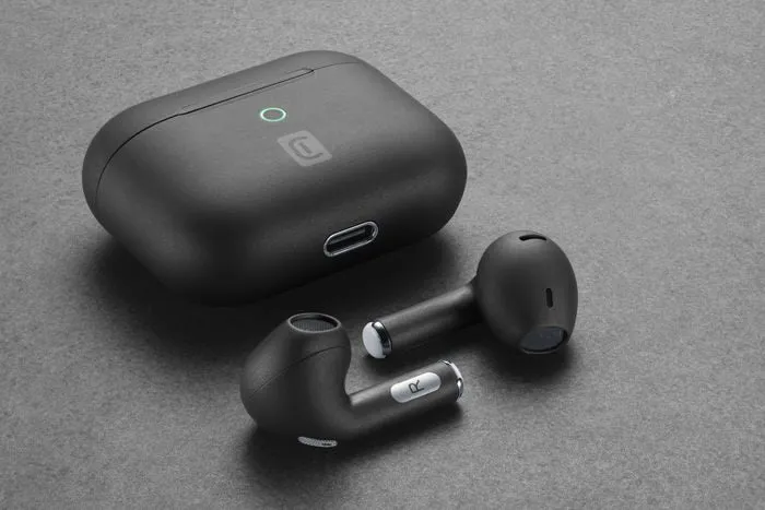 Cellularline CRYSTAL Auricolari Bluetooth® con Environment Noise Cancelling Nero