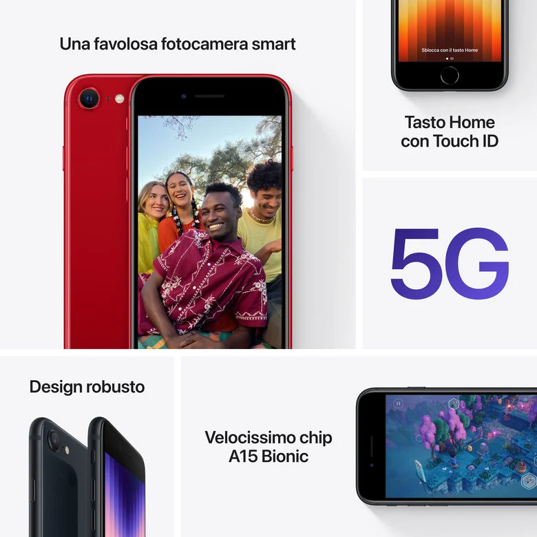 Apple iPhone SE 128GB Galassia