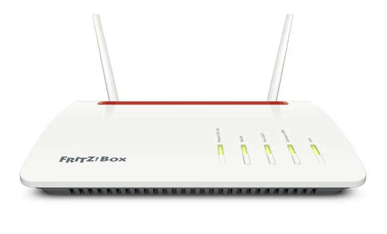 FRITZ!Box Box 6890 LTE router wireless Gigabit Ethernet Dual-band (2.4 GHz/5 GHz) 4G Rosso, Bianco