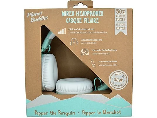 Urbanista Planet Buddies Penguin Cuffie per Bambini On Ear Cablate
