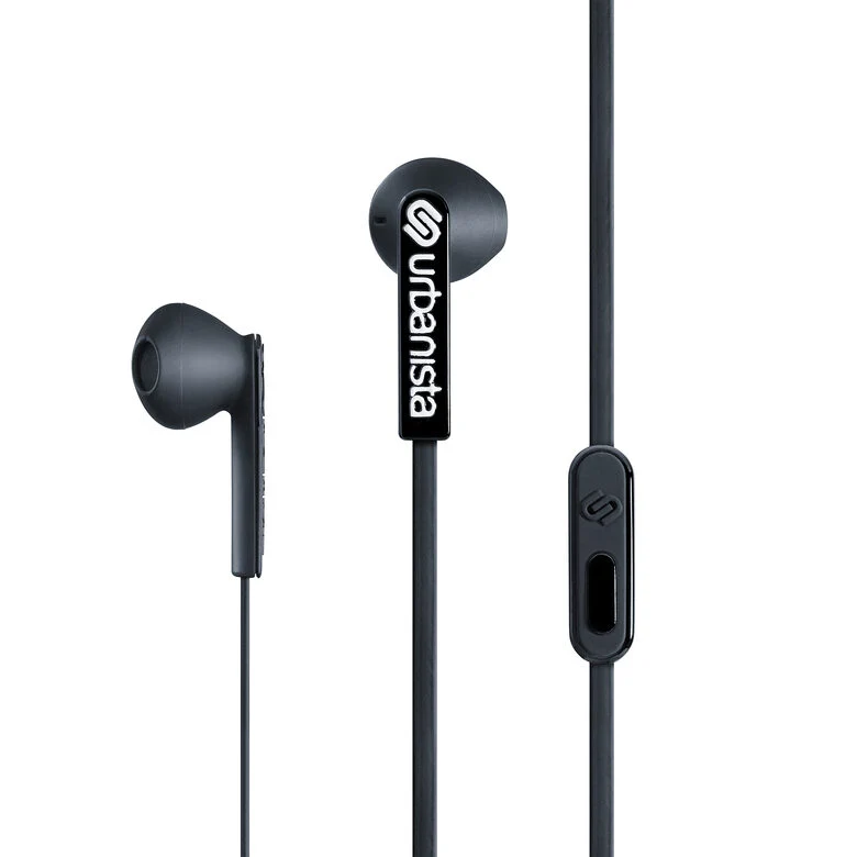 Urbanista San Francisco Auricolare Cablato In-ear Musica e Chiamate Nero