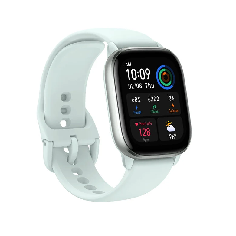 Amazfit GTS 4 mini 4,19 cm (1.65") AMOLED Blu GPS (satellitare)