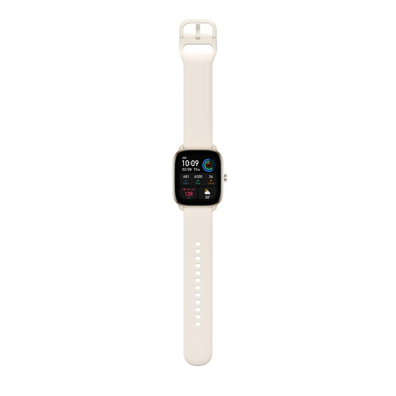 Amazfit GTS 4 mini 4,19 cm (1.65") AMOLED Bianco GPS (satellitare)