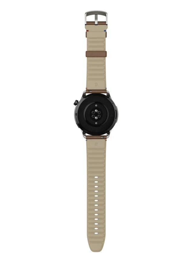 Amazfit GTR 4 Vintage Brown Leather 3,63 cm (1.43") AMOLED 46 mm Marrone GPS (satellitare)