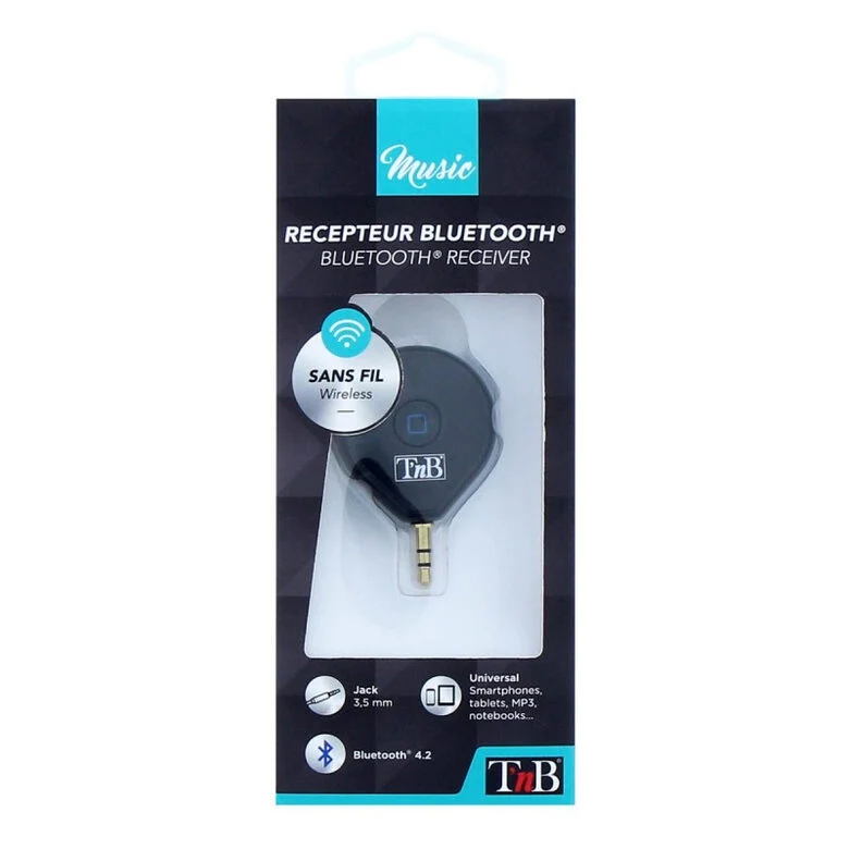 nuovaVideosuono BTRJACK ricevitore audio bluetooth Nero