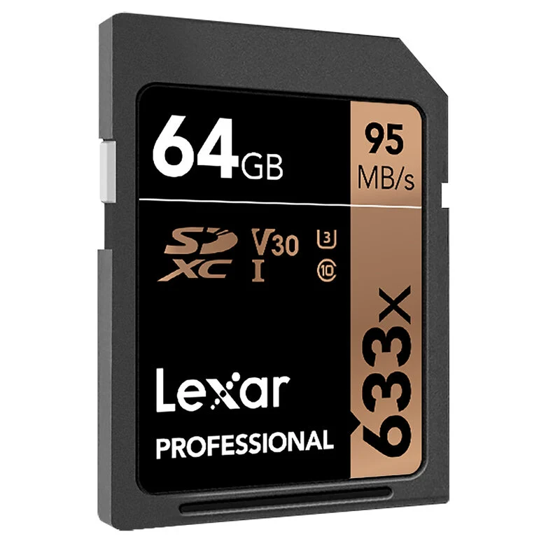 Lexar Professional 633x SDHC/SDXC UHS-I Cards memoria flash 64 GB Classe 10