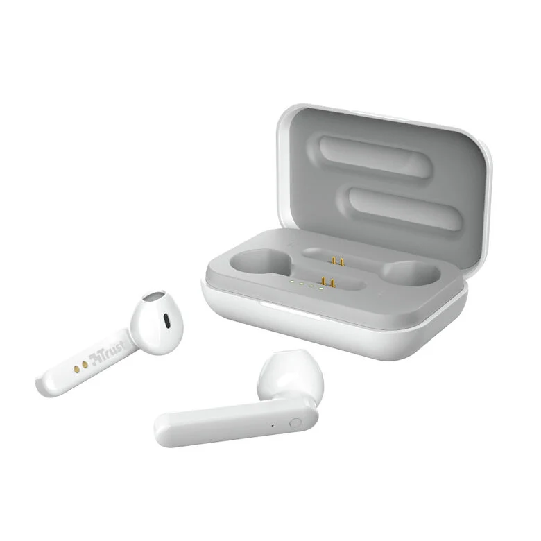 Trust Primo Auricolare Wireless In-ear Musica e Chiamate Bluetooth Bianco