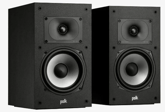 Polk Audio XT20 Diffusori da Scaffale a 2 Vie Neri