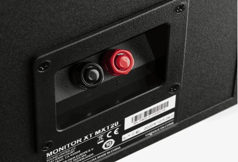 Polk Audio XT20 Diffusori da Scaffale a 2 Vie Neri