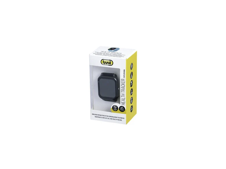 Trevi T-Fit 270 Call IPS Braccialetto per rilevamento di attività 4,29 cm (1.69") IP67 Nero
