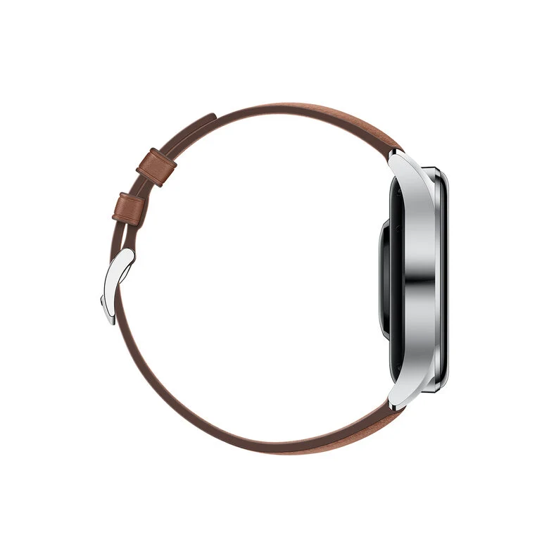 Huawei WATCH 3 L11E, Acciaio inossidabile, cinturino in pelle marrone