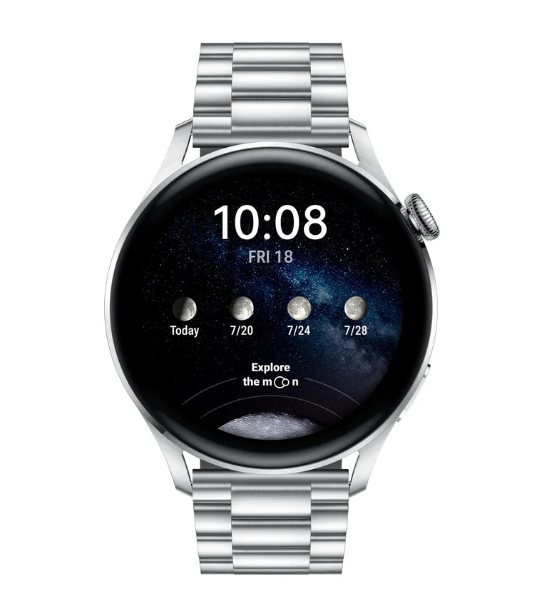 Huawei WATCH 3 Elite 3,63 cm (1.43") 48 mm AMOLED 4G Acciaio inossidabile GPS (satellitare)