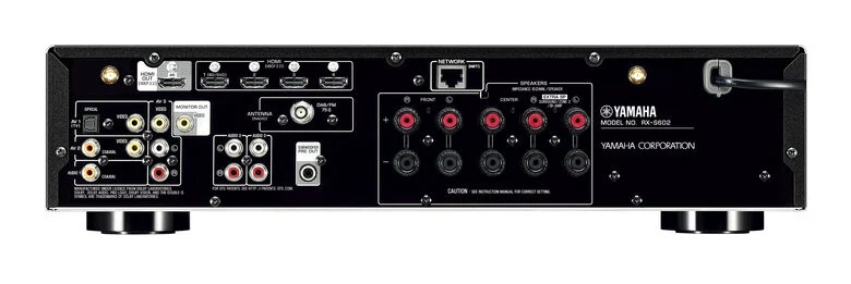 Yamaha RX-S602 5.1 canali Surround Compatibilità 3D Nero