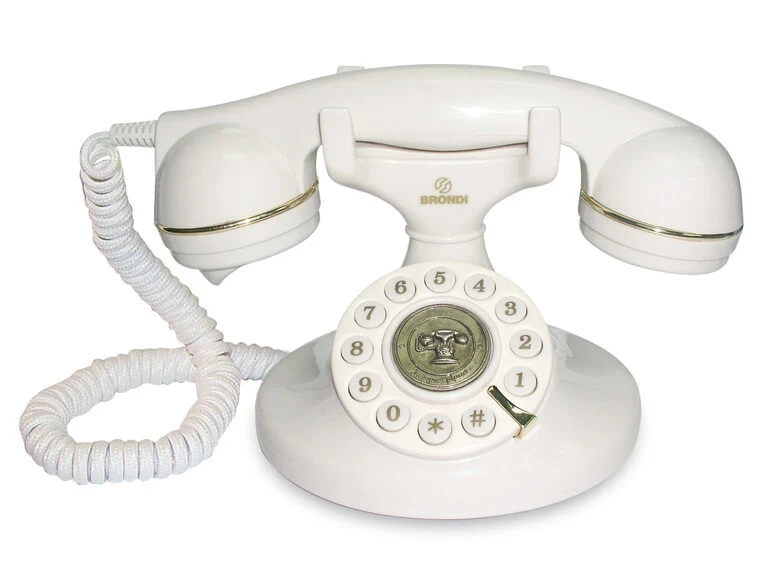 Brondi Vintage 10 Telefono analogico Bianco