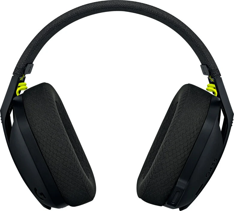 Logitech G G435 Auricolare Wireless A Padiglione Giocare Bluetooth Nero, Giallo