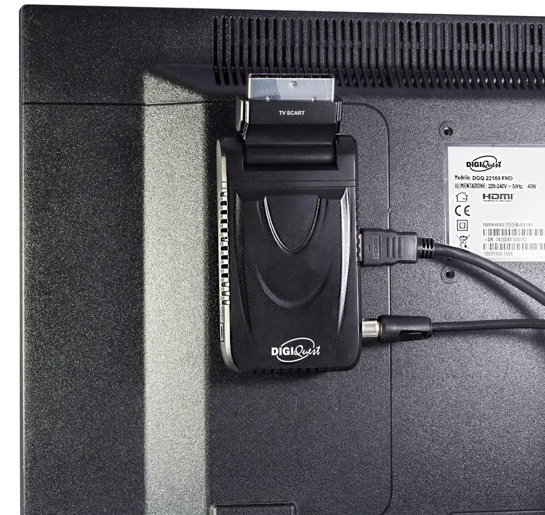 Digiquest Invisible Cavo Full HD Nero