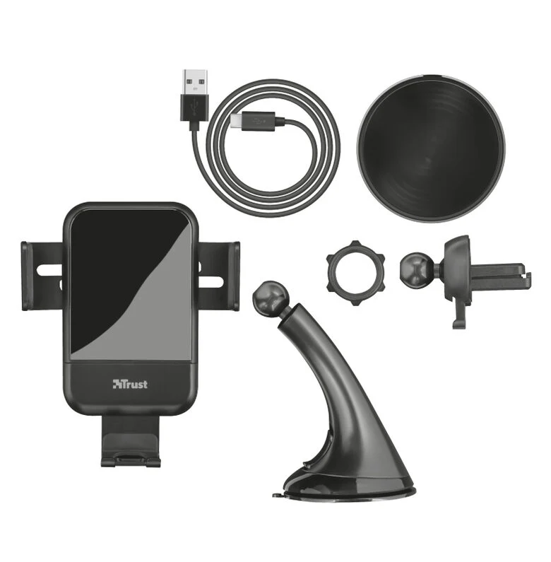 Trust Juvo10 Supporto attivo Telefono cellulare/smartphone Nero