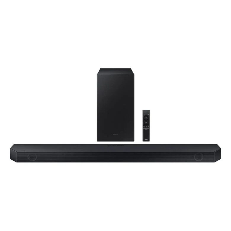 Samsung Soundbar HW-Q600C/ZF Serie Q, 9 speaker, Wireless Dolby Atmos, Audio a 3.1.2 canali, Q-Simphony, Compatibile con Alexa e Google Assistant, Black