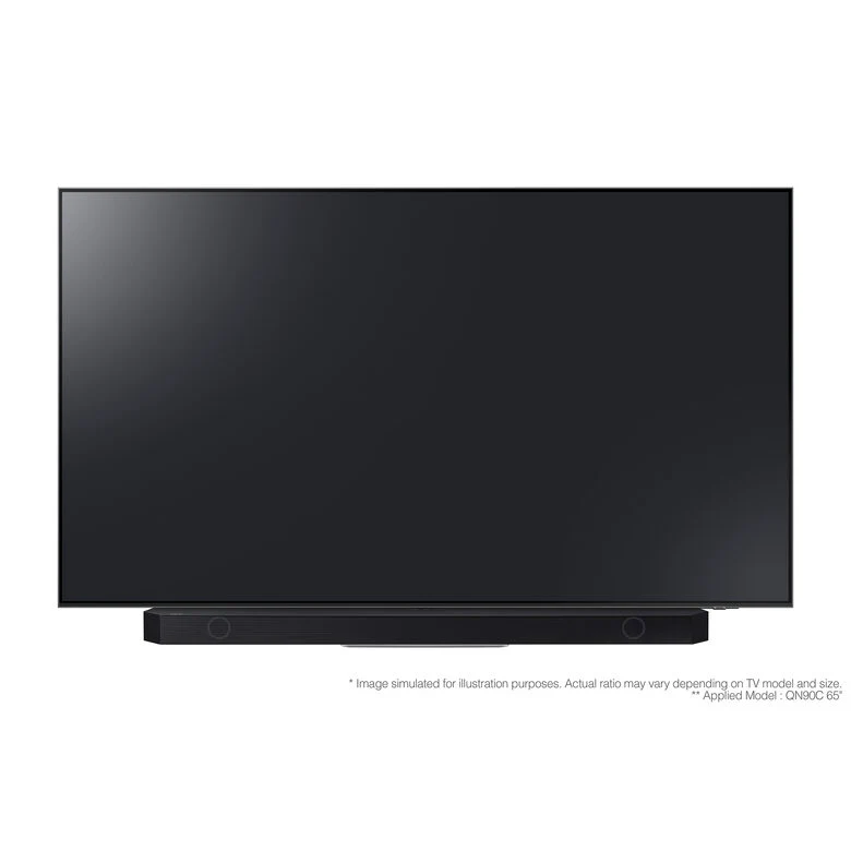 Samsung Soundbar HW-Q800C/ZF Serie Q, 11 speaker, Wireless Dolby Atmos, Audio a 5.1.2 canali, Q-Simphony, Compatibile con Alexa e Google Assistant, Black