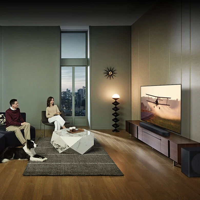 Samsung Soundbar HW-Q930C/ZF Serie Q, 17 speaker, Wireless Dolby Atmos, Audio a 9.1.4 canali, Q-Simphony, Compatibile con Alexa e Google Assistant, Black