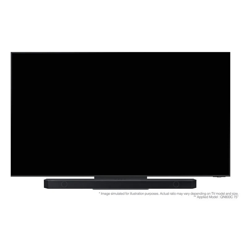 Samsung Soundbar HW-Q930C/ZF Serie Q, 17 speaker, Wireless Dolby Atmos, Audio a 9.1.4 canali, Q-Simphony, Compatibile con Alexa e Google Assistant, Black