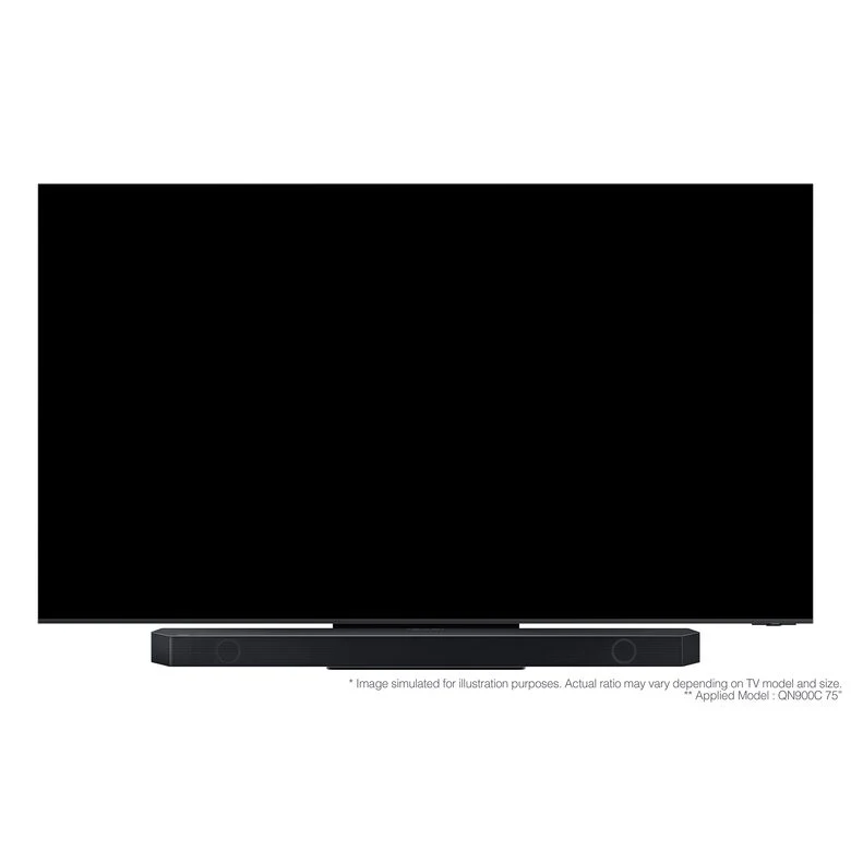 Samsung Soundbar HW-Q990C/ZF Serie Q, 22 speaker, Wireless Dolby Atmos, Audio a 11.1.4 canali, Q-Simphony, Compatibile con Alexa e Google Assistant, Black