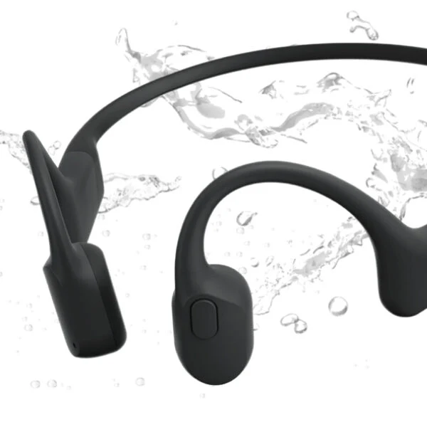 SHOKZ OpenRun Auricolare Wireless Passanuca Sport Bluetooth Nero