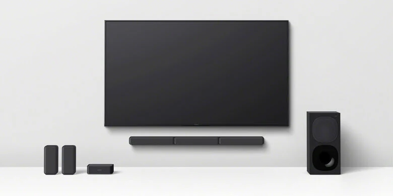 Sony HT S40R – Soundbar TV a 5.1 canali, dolby Digital, con autoparlanti posteriori wireless (Nero)