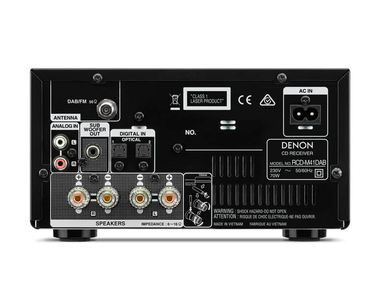 Denon D-M41DAB Nero