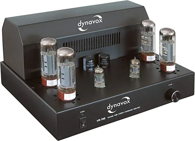 Dynavox VR70 E II Amplificatore a Valvole Nero E2