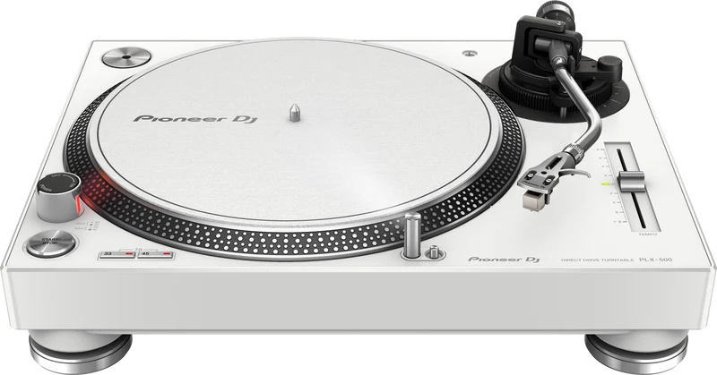 Pioneer DJ PLX-500 Piatto per DJ ad azionamento diretto Bianco