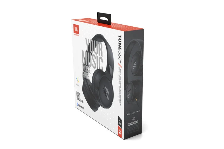 JBL Tune 660 NC Cuffie Wireless A Padiglione MUSICA Bluetooth Nero