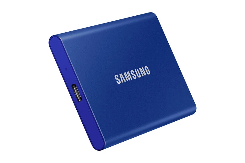 Samsung Portable SSD T7 1000 GB Blu