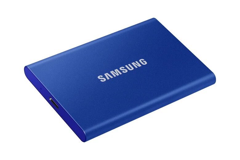 Samsung Portable SSD T7 500 GB Blu