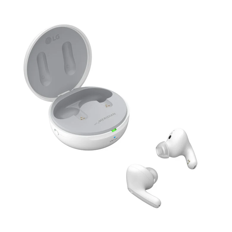 LG TONE Free FP9 - Cuffie True Wireless Bluetooth UVnano (Bianco)