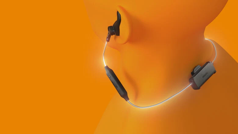 Philips TAA3206BK/00 cuffia e auricolare Wireless A clip, In-ear Sport USB tipo-C Bluetooth Nero