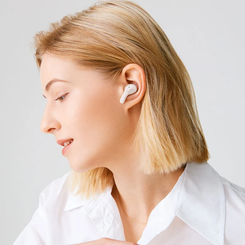 LG TONE Free FP5 - Cuffie True Wireless Bluetooth con ANC (Bianco)