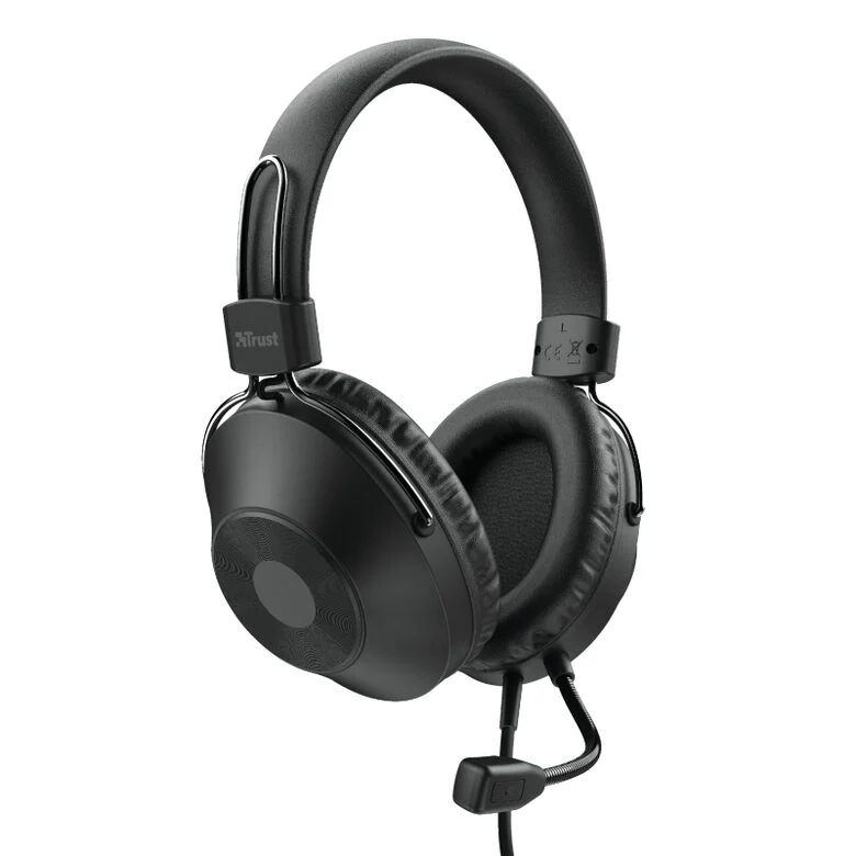 Trust Ozo Auricolare Cablato A Padiglione Musica e Chiamate USB tipo A Nero