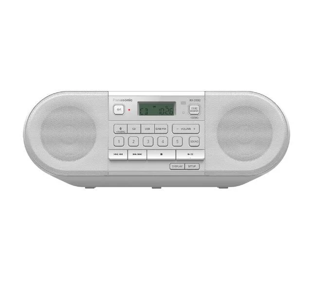 Panasonic RX-D552 Digitale 20 W Bianco