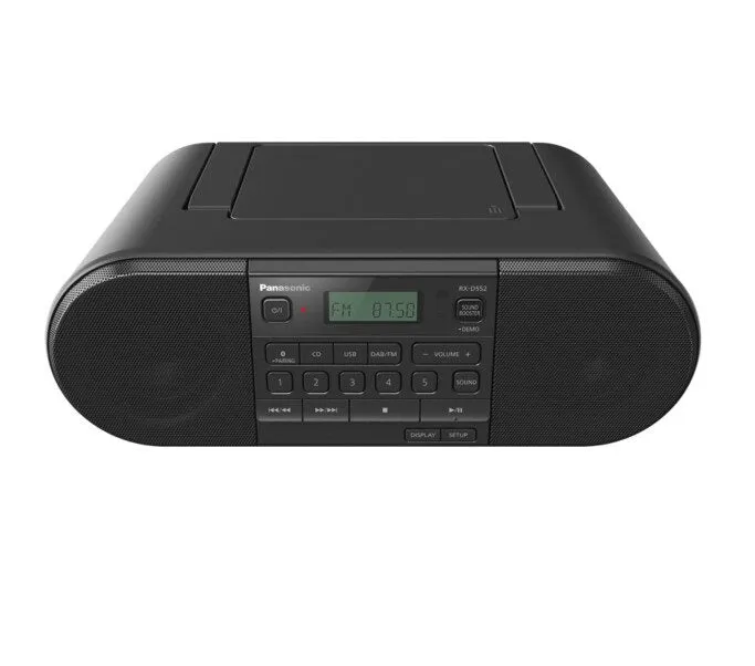 Panasonic RX-D552 Digitale 20 W Nero