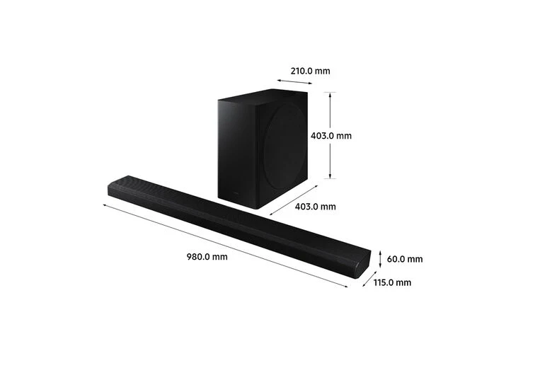 Samsung Soundbar HW-Q800A Nero 3.1.2 canali