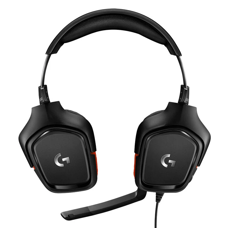 Logitech G G332 Gaming Headset Auricolare Cablato A Padiglione Giocare Nero, Rosso