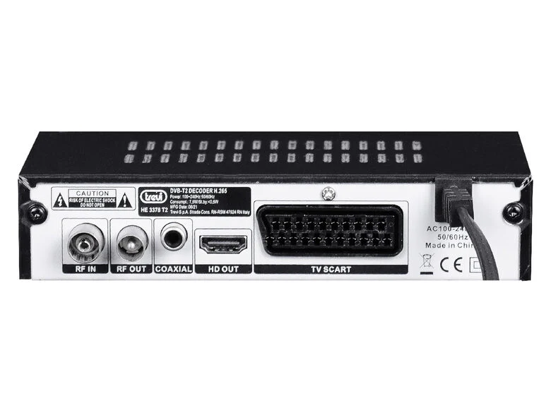 Trevi HE 3378 T2 Terrestre HD Nero