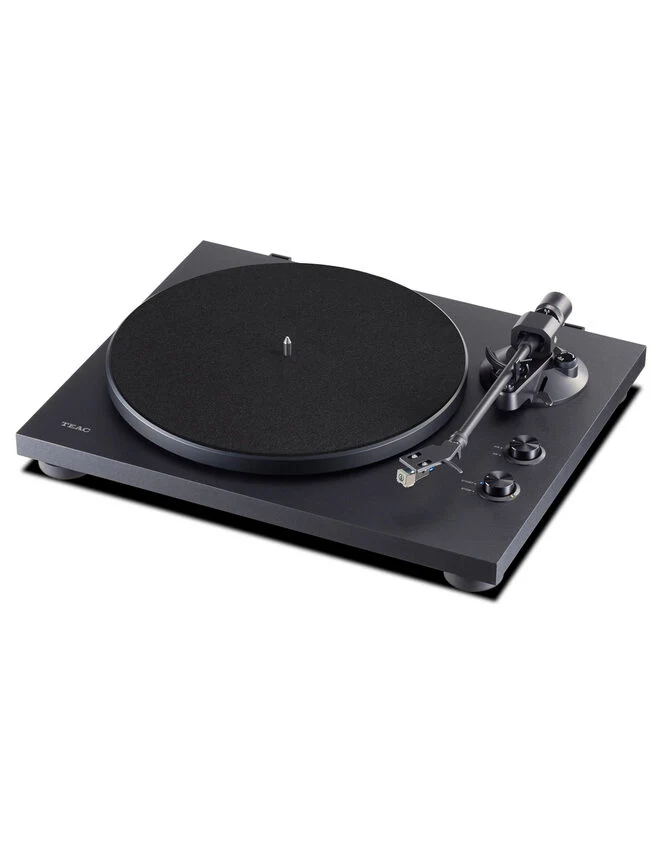 TEAC TN-280BT-A3/B piatto audio Giradischi con trasmissione a cinghia Nero
