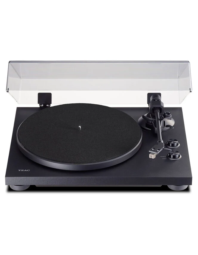 TEAC TN-280BT-A3/B piatto audio Giradischi con trasmissione a cinghia Nero